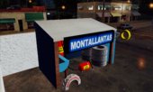 Gasolinera Con Montallantas